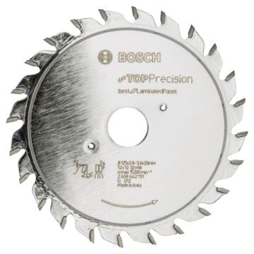Bosch Best for LaminatedPanel 125*20 mm 12+12 D