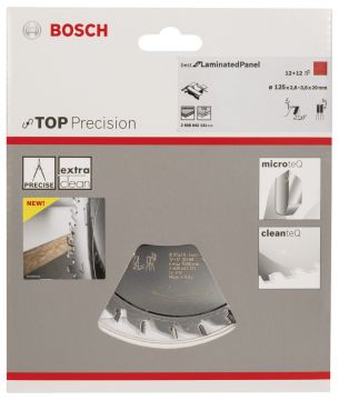Bosch Best for LaminatedPanel 125*20 mm 12+12 D