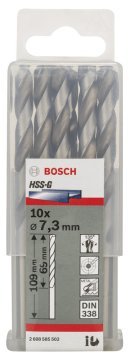 Bosch HSS-G 7,3*109 mm 10'lu Paket