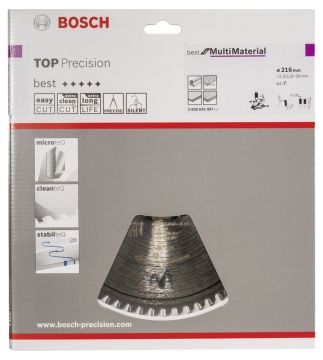 Bosch Best for MultiMaterial 216*30 mm 64 Diş