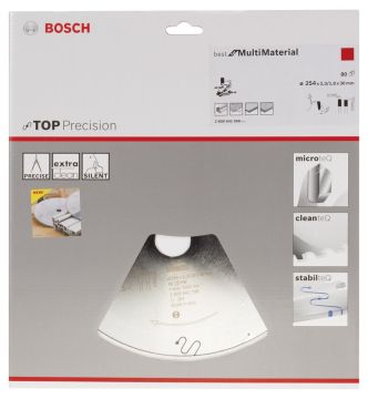 Bosch Best for MultiMaterial 254*30 mm 80 Diş