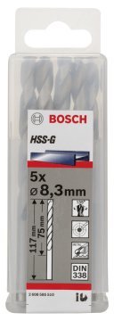 Bosch HSS-G 8,3*117 mm 5'li Paket