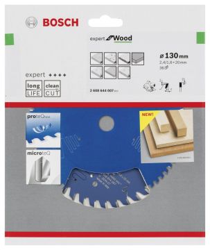 Bosch Expert for Wood 130*20 mm 36 Diş