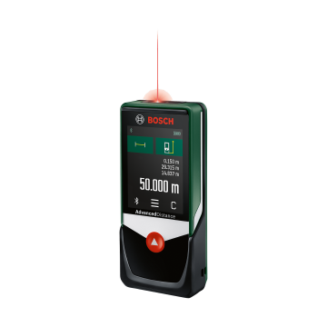Bosch Dijital lazerli uzaklık ölçer AdvancedDistance 50C
