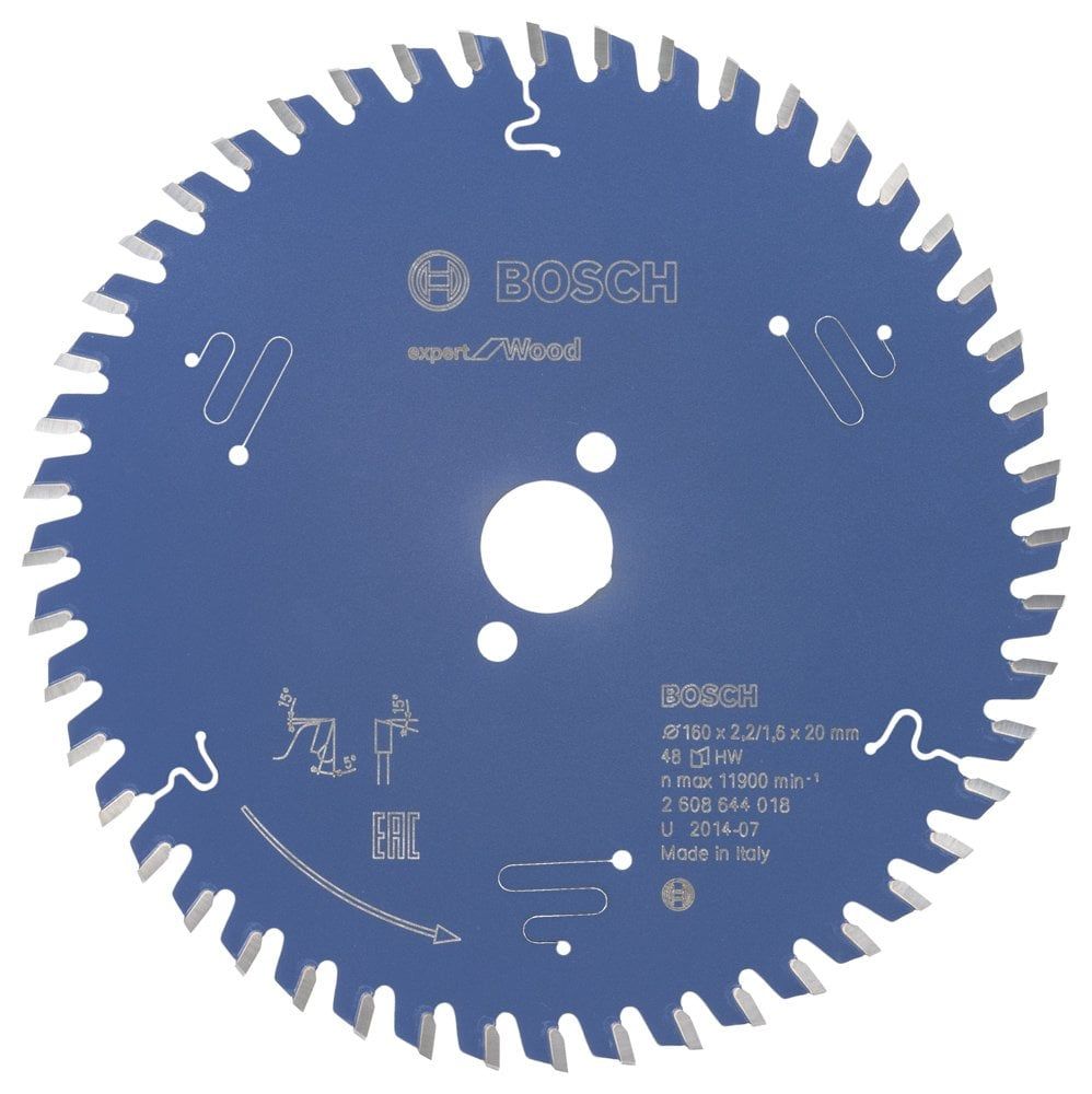 Bosch Expert for Wood 160*20 mm 48 Diş
