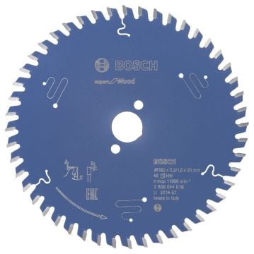 Bosch Expert for Wood 160*20 mm 48 Diş
