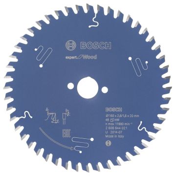 Bosch Expert for Wood 160*20 mm 48 Diş