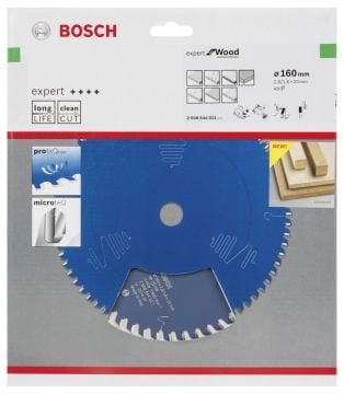 Bosch Expert for Wood 160*20 mm 48 Diş