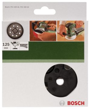 Bosch 125 mm Zımp. Tabanı Orta Sertlikte (PEX)