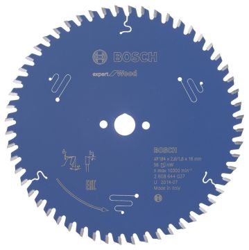 Bosch Expert for Wood 184*16 mm 56 Diş