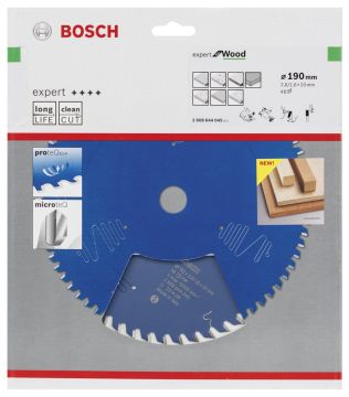 Bosch Expert for Wood 190*20 mm 48 Diş