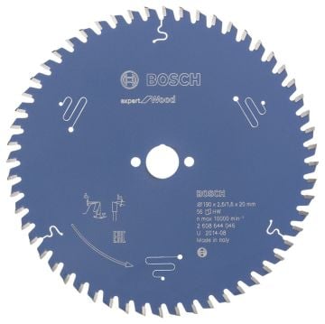 Bosch Expert for Wood 190*20 mm 56 Diş