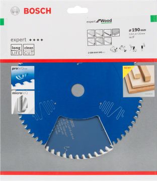 Bosch Expert for Wood 190*20 mm 56 Diş