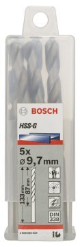 Bosch HSS-G 9,7*133 mm 5'li Paket