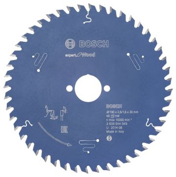 Bosch Expert for Wood 190*30 mm 48 Diş