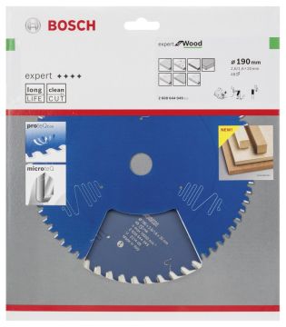 Bosch Expert for Wood 190*30 mm 48 Diş