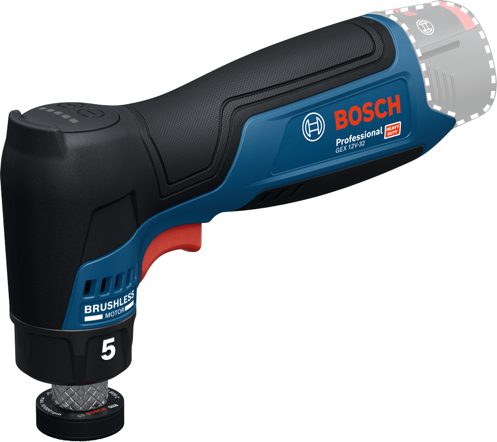 Bosch GEX 12V-32 Akülü Eksantrik Zımpara Solo