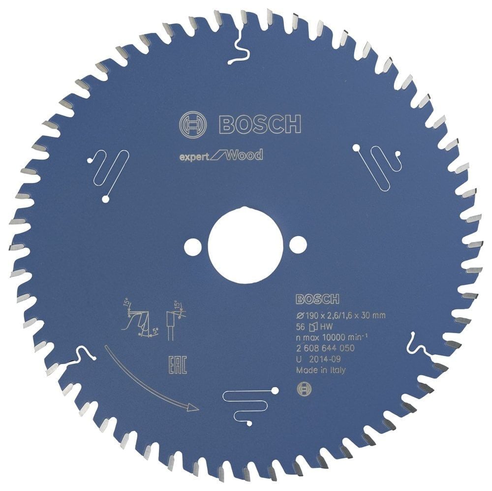 Bosch Expert for Wood 190*30 mm 56 Diş