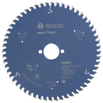 Bosch Expert for Wood 190*30 mm 56 Diş