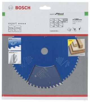Bosch Expert for Wood 190*30 mm 56 Diş
