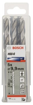 Bosch HSS-G 9,9*133 mm 5'li Paket
