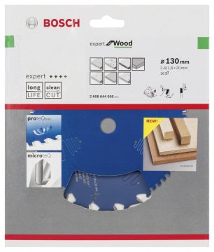 Bosch Expert for Wood 130*20 mm 16 Diş
