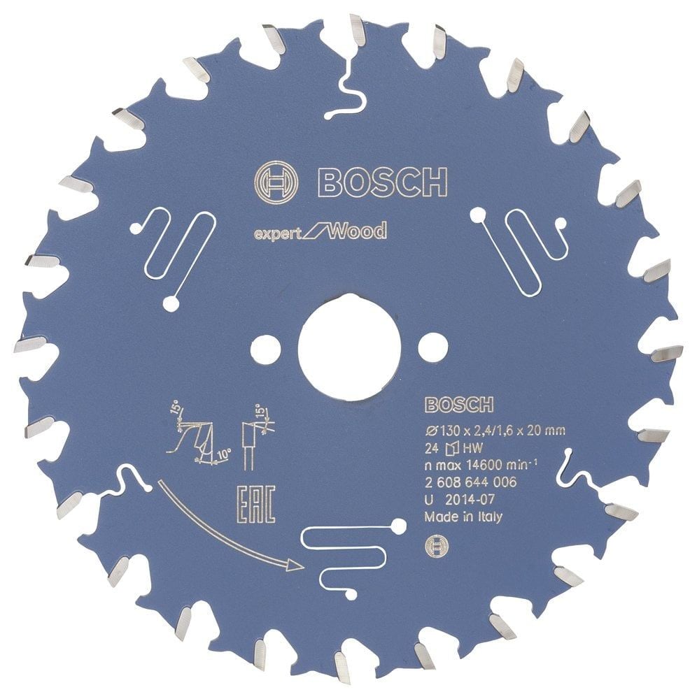 Bosch Expert for Wood 130*20 mm 24 Diş