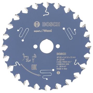 Bosch Expert for Wood 130*20 mm 24 Diş