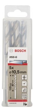 Bosch HSS-G 10,5*133 mm 5'li Paket