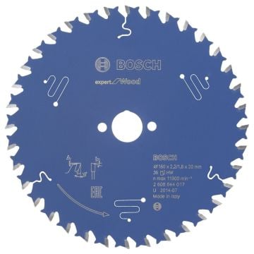 Bosch Expert for Wood 160*20 mm 36 Diş