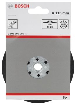 Bosch 115 mm M14 Fiber Disk için Taban