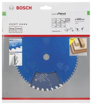 Bosch Expert for Wood 165*20 mm 36 Diş