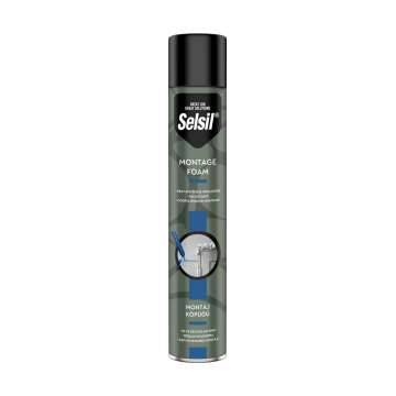 SELSİL PU MONTAJ KÖPÜK 750 ML/600 GR MANUEL 16'LI KOLİ