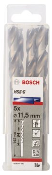 Bosch HSS-G 11,5*142 mm 5'li Paket