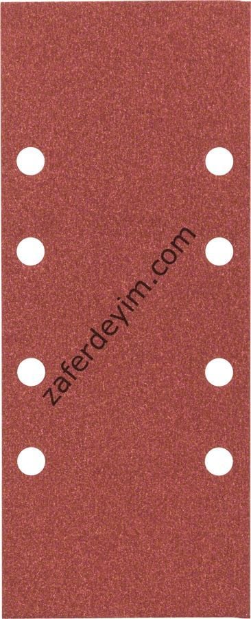 Bosch - Titreşimli Zımpara Kağıdı 10'lu, 93 x 230 mm 180 Kum 8 Delik