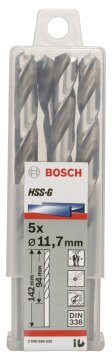 Bosch HSS-G 11,7*142 mm 5'li Paket