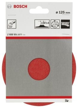 Bosch 125 mm M14 Kağıt Zımparalar için Taban