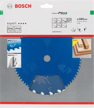 Bosch Expert for Wood 184*30 mm 24 Diş