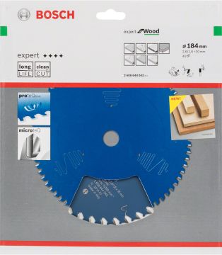 Bosch Expert for Wood 184*30 mm 40 Diş