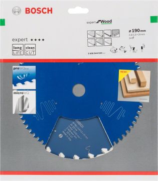Bosch Expert for Wood 190*20 mm 24 Diş
