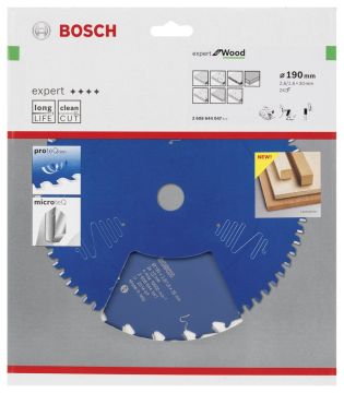 Bosch Expert for Wood 190*30 mm 24 Diş