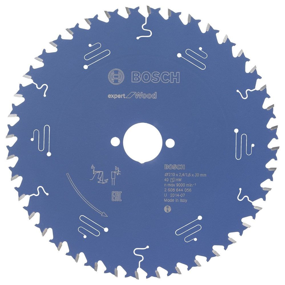 Bosch Expert for Wood 210*30 mm 40 Diş