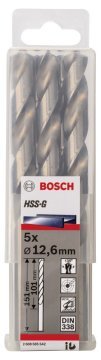 Bosch HSS-G 12,6*151 mm 5'li Paket
