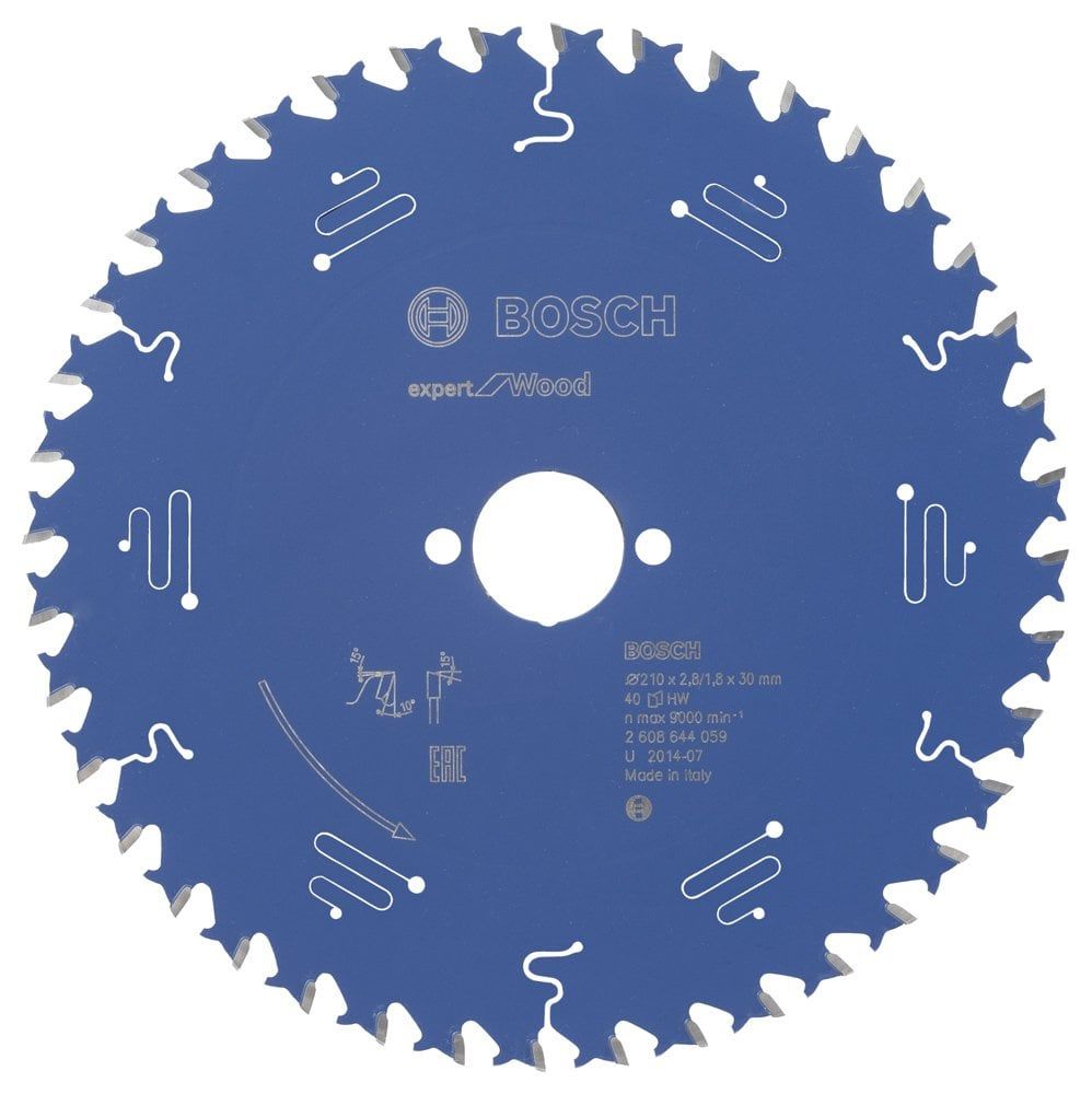 Bosch Expert for Wood 210*30 mm 40 Diş