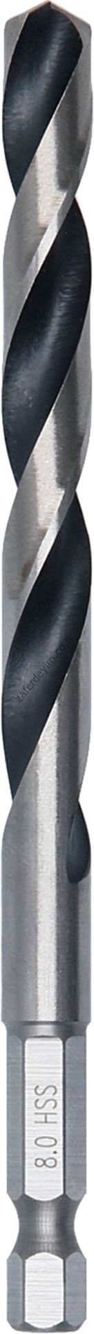 Bosch HSS PointTeQ Altıgen Delme Ucu 8 mm