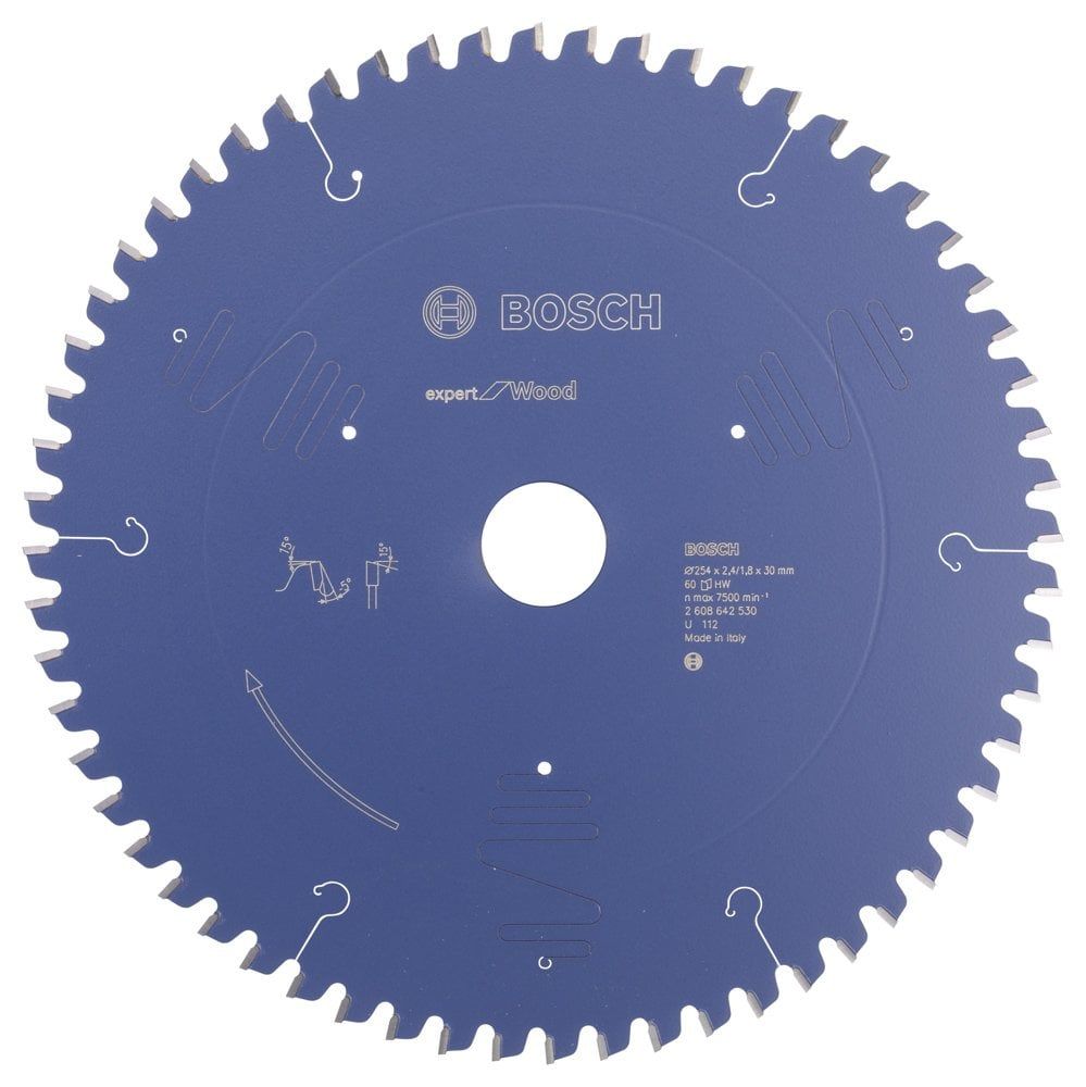 Bosch Expert for Wood 254*30 mm 60 Diş