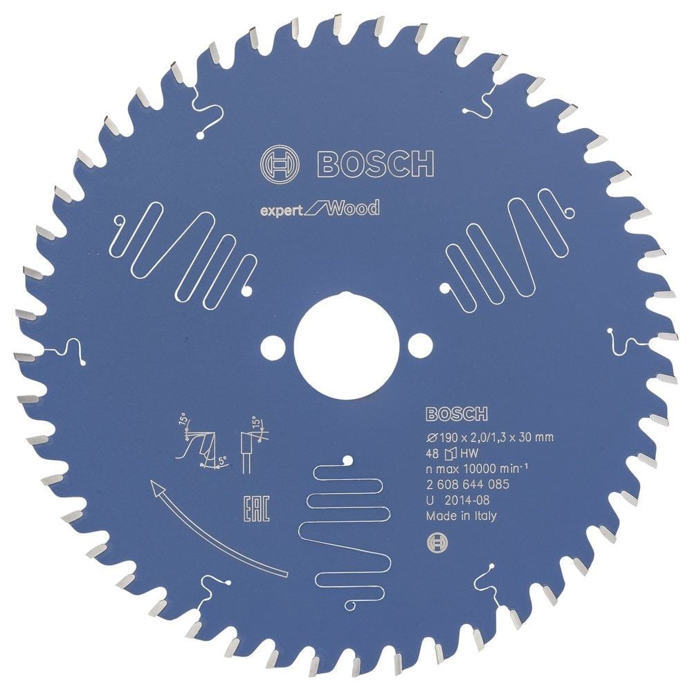 Bosch Expert for Wood 190*30 mm 48 Diş