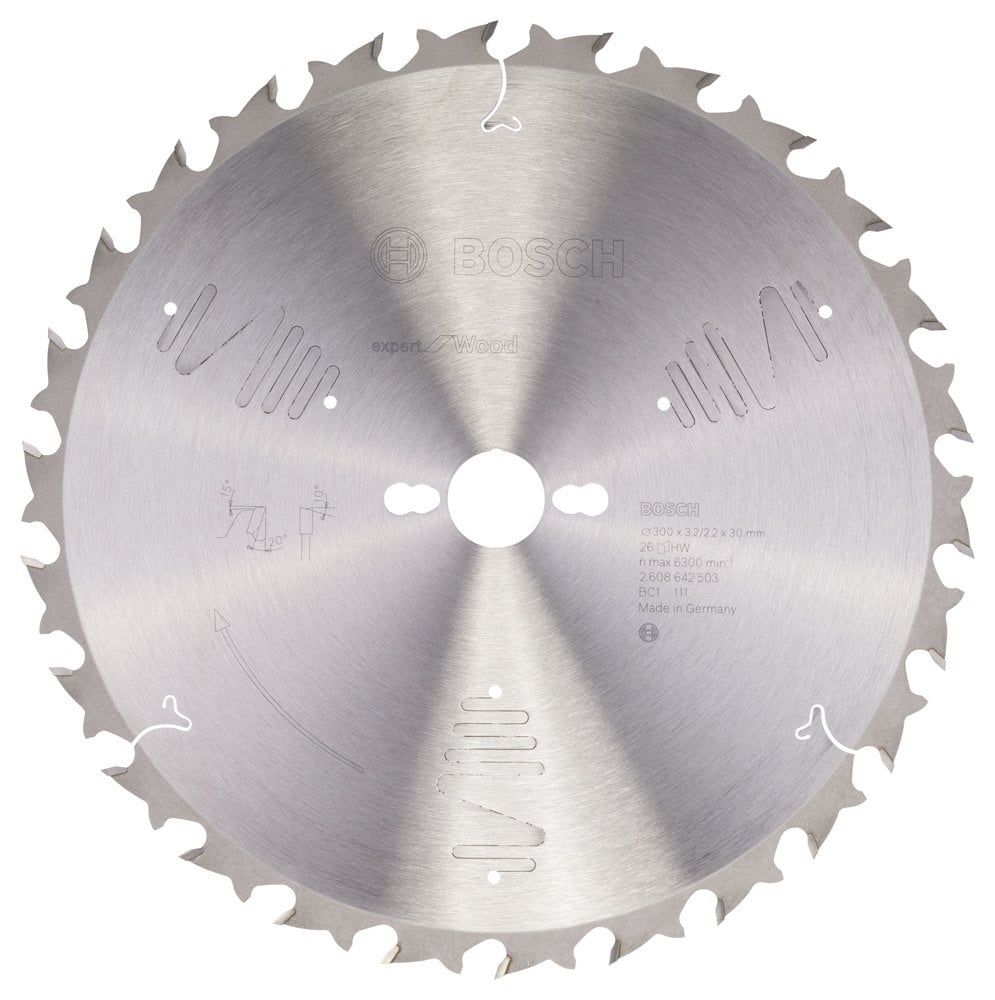 Bosch Expert for Wood 300*30 mm 26 Diş