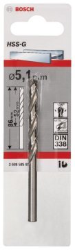 Bosch HSS-G 5,1*86 mm