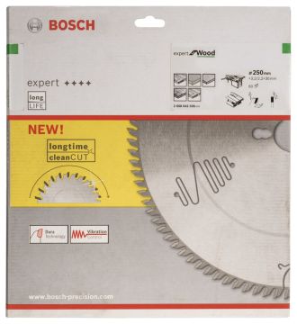 Bosch Expert for Wood 250*30 mm 60 Diş